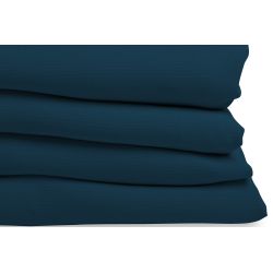 3in1 Geluidsisolerend Thermisch Verduisterend gordijn Blauw MC56