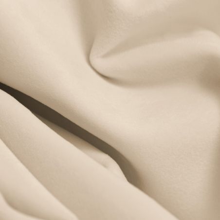 Thermisch verduisterend Gordijn Op Maat Gemaakte Fluweel Venise Beige MC15