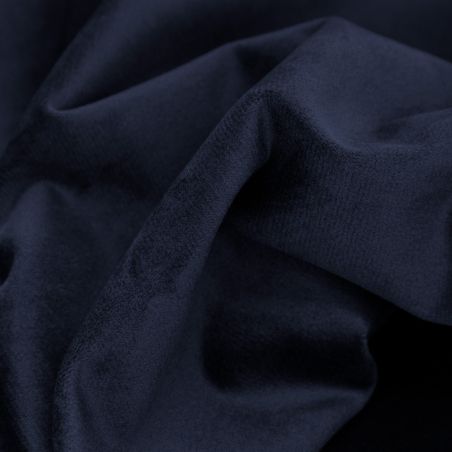 Thermisch verduisterend Gordijn Op Maat Gemaakte Fluweel Venise Blauw MC412