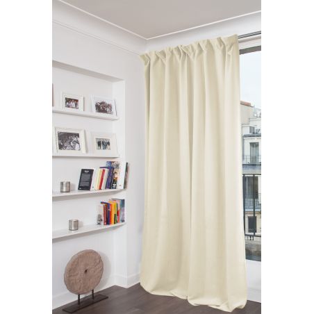 100% Verduisterend gordijn Dream Beige MC634
