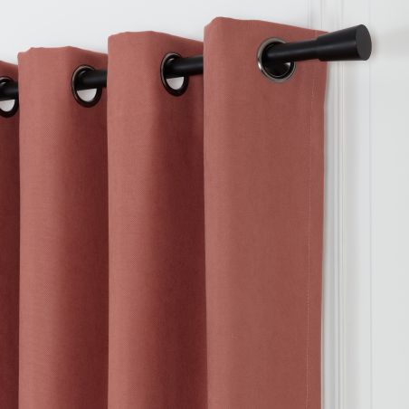 3in1 Geluidsisolerend Thermisch Verduisterend gordijn Cocoon Terracotta MC7005