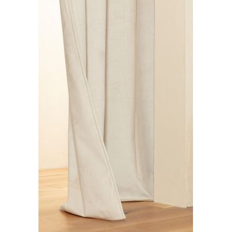 4in1 Geluidsisolerend Thermisch Verduisterend kamerschermgordijn Fluweel Venise Beige MC15