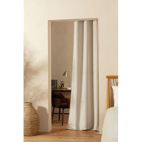 4in1 Geluidsisolerend Thermisch Verduisterend kamerschermgordijn Fluweel Venise Beige MC15