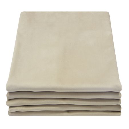 4in1 Geluidsisolerend Thermisch Verduisterend kamerschermgordijn Fluweel Venise Beige MC15