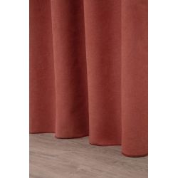 3in1 Geluidsisolerend Thermisch Verduisterend gordijn Romy Terra Cotta MC7005
