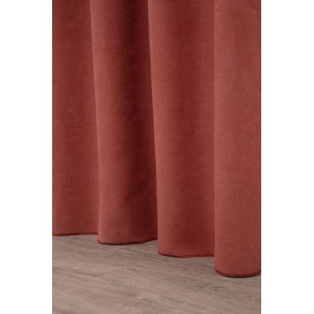 3in1 Geluidsisolerend Thermisch Verduisterend gordijn Romy Terra Cotta MC7005