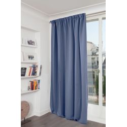 Verduisterend gordijn Effen Blauw MC666