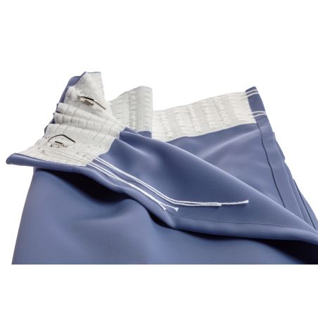 Verduisterend gordijn Effen Blauw MC666