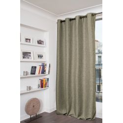100% Verduisterend gordijn Colorado Taupe MC740