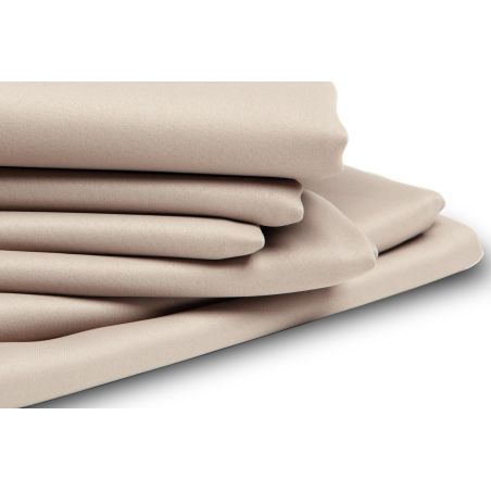 Thermisch verduisterend gordijn Op Maat Gemaakte Beige MC634