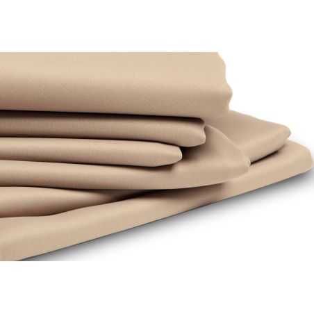 Thermisch verduisterend gordijn Op Maat Gemaakte Beige MC651